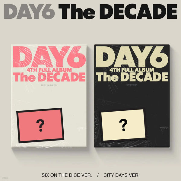 [Day6] DAY6 The DECADE 2-Set Album / DAY6 (데이식스) - The DECADE [2종 SET]