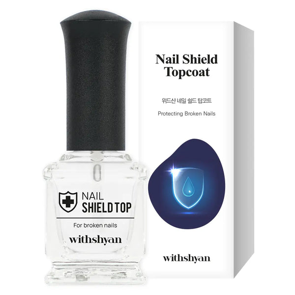 [withshyan] WithShine Nail Shield Top Coat 15ml / [광택/보호] 위드샨 네일쉴드탑 15ml