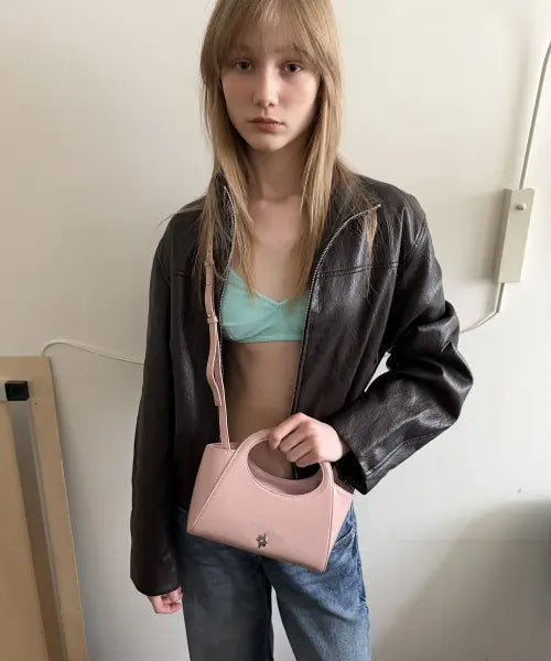 [FINDKAPOOR] MARKET BAG 20 - ENAMEL DUSTY PINK / 마켓백 20 - 애나멜 더스티핑크