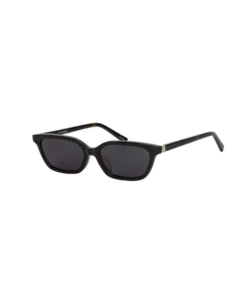 [TREEMINGBIRD] Signature Plaque Sunglasses [ Brown ]
