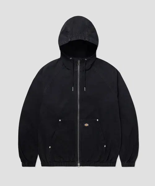 [DICKIES] Cotton Canvas Beach Jacket - Black / 코튼 캔버스 비치 재킷 Black