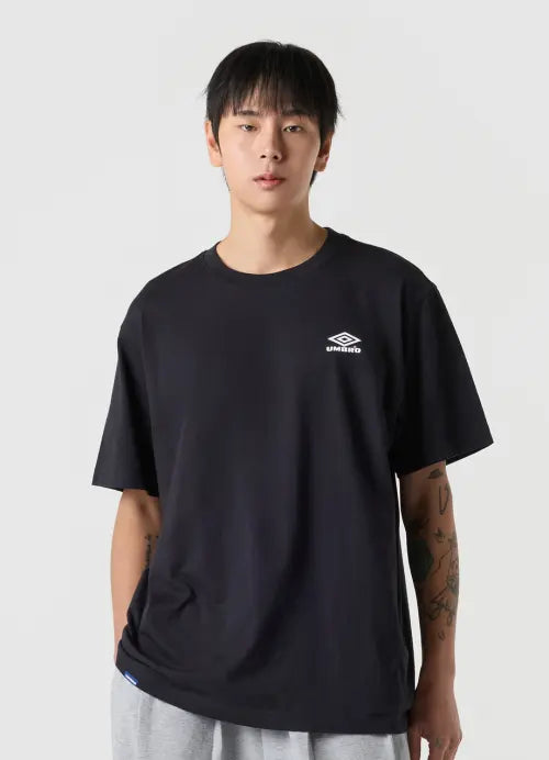 [UMBRO] 2 Pack Short Sleeve T-shirts White/Black UR111CRS20 / 2PACK 반팔 티셔츠 화이트/블랙 UR111CRS20