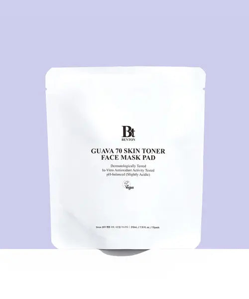 [BENTON] Guava 70 Skin Toner Face Mask Pad Refill 70 Sheets / 구아바 70 스킨 토너 패드 리필 70매