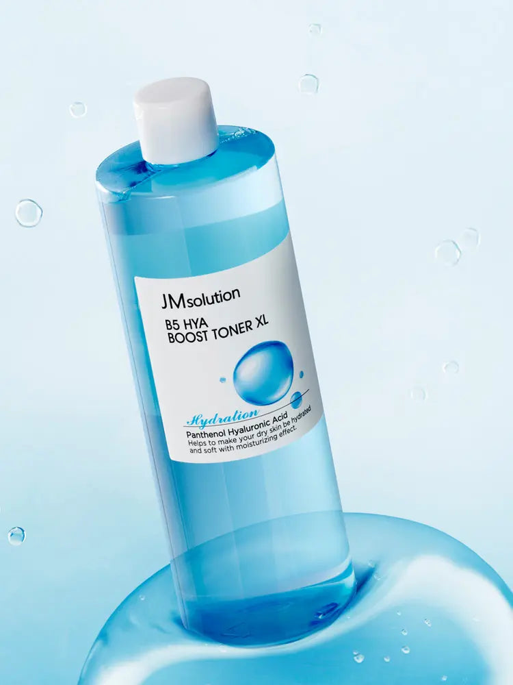 [JM Solution] JM Solution B5 Hyaluronic Moisturizing Boost Toner XL 500ml / 제이엠솔루션 B5 히아 모이스처라이징 부스트 토너 XL 500 ml