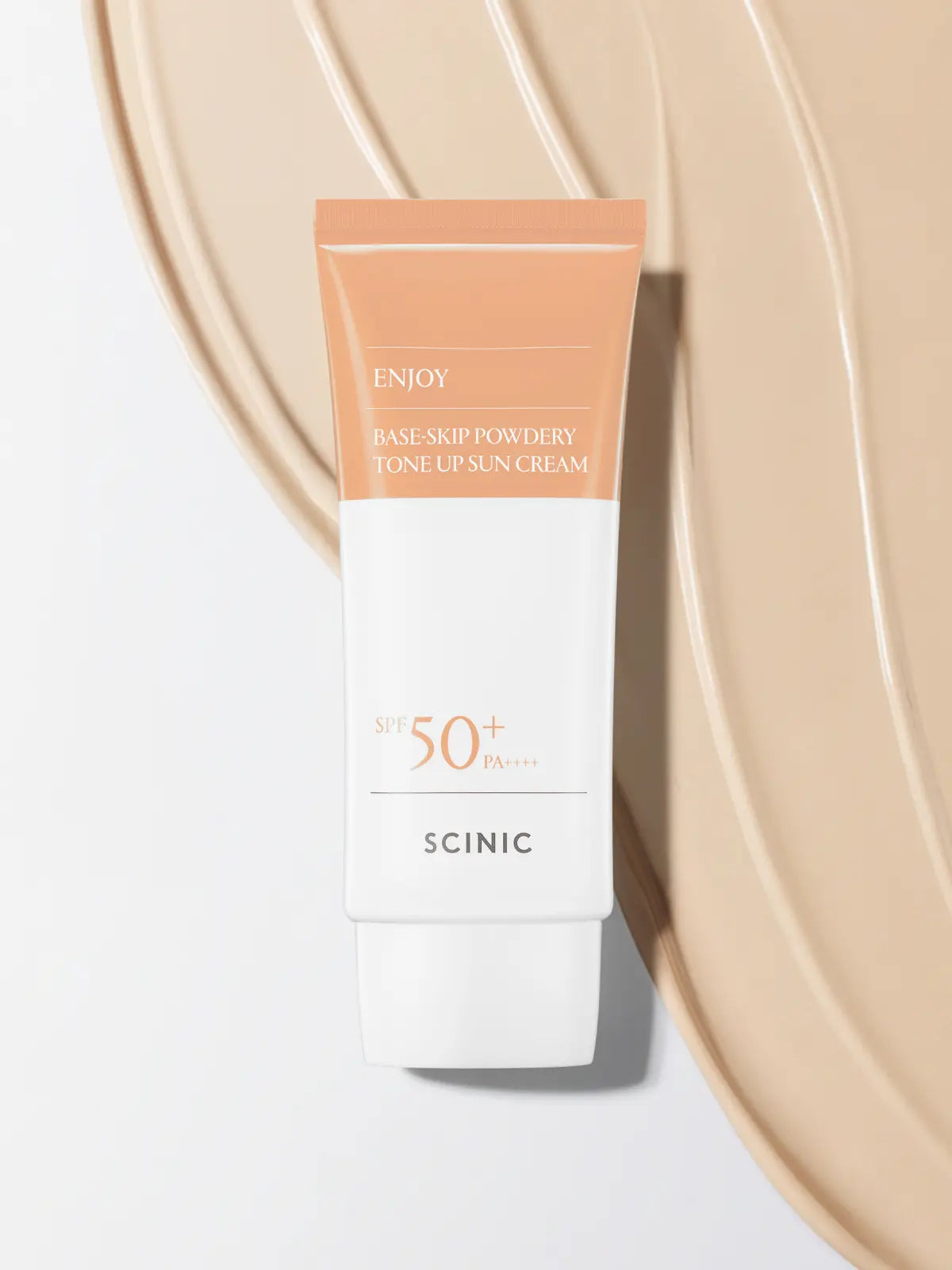 [Scenic] SCINIC Enjoy Pades Skip Flawless Tone-Up Sun Cream 60g / 싸이닉 엔조이 파데스킵 보송톤업 선크림 60 g