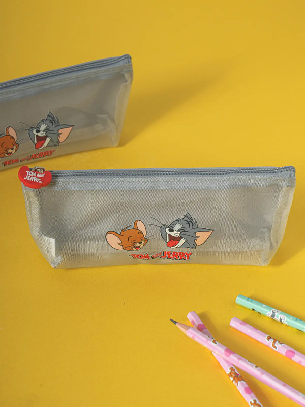 [DAISO] Tom and Jerry Split Pencil Case / 톰과제리 반반 필통