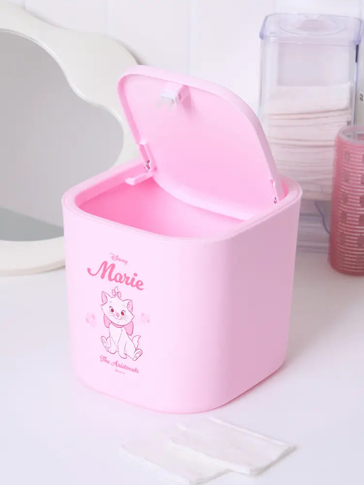 [DAISO] Disney Marie One-Touch Trash Can 1L / 디즈니 마리 원터치 휴지통 1 L