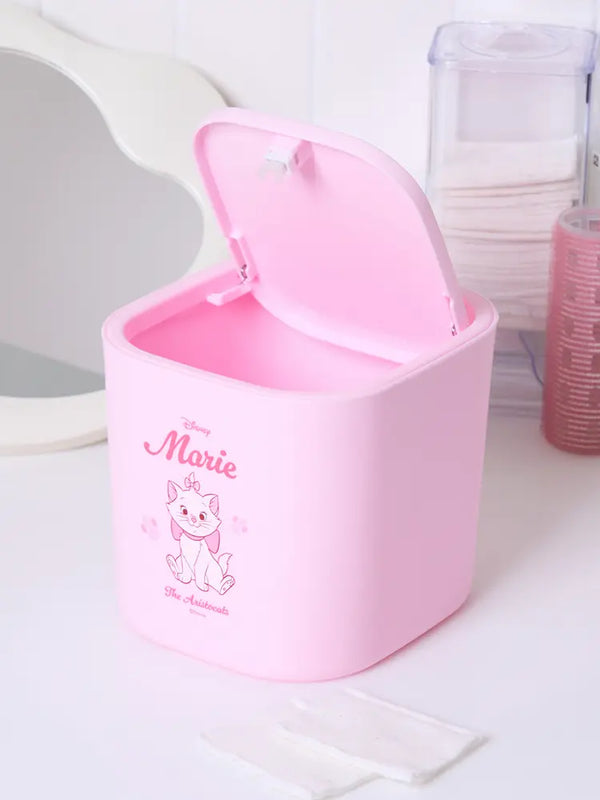[DAISO] Disney Marie One-Touch Trash Can 1L / 디즈니 마리 원터치 휴지통 1 L