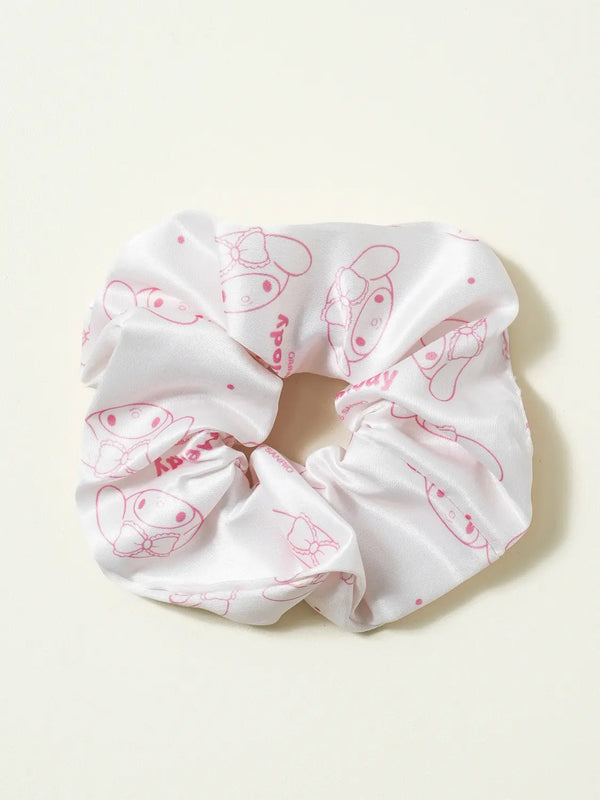 [DAISO] My Melody Dot Scrunchie / 마이멜로디 도트 곱창 머리끈