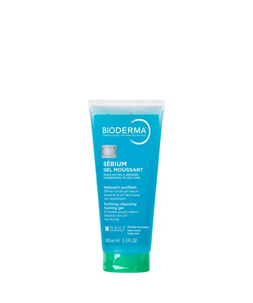 [BIODERMA] Bioderma Sebium Gel Moussant 100ml (Pore Refiner Foaming Cleanser) / 세비엄 젤 무쌍 100ml (피지조절 젤 클렌저)
