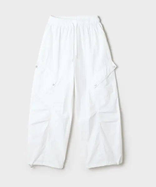 [SPAO] Wide Diagonal Cargo Banding Pants / 와이드 사선 카고 밴딩 팬츠_SPTCG37G90