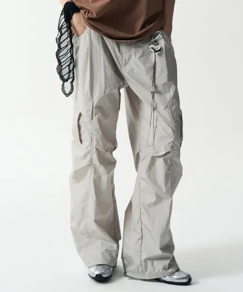[AS YOU THINK MY MIND] Structure Cargo Wide Pants_3Color / 스트럭처 카고 와이드 팬츠_3Color