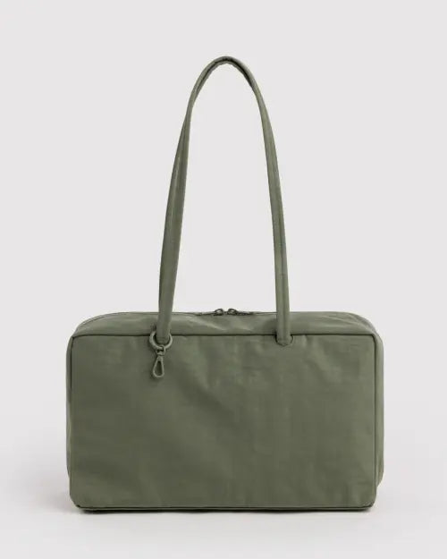 [BAGGU] Medium Nylon Bowler Bag / 미디움 나일론 보울러 백 케이퍼 숄더백