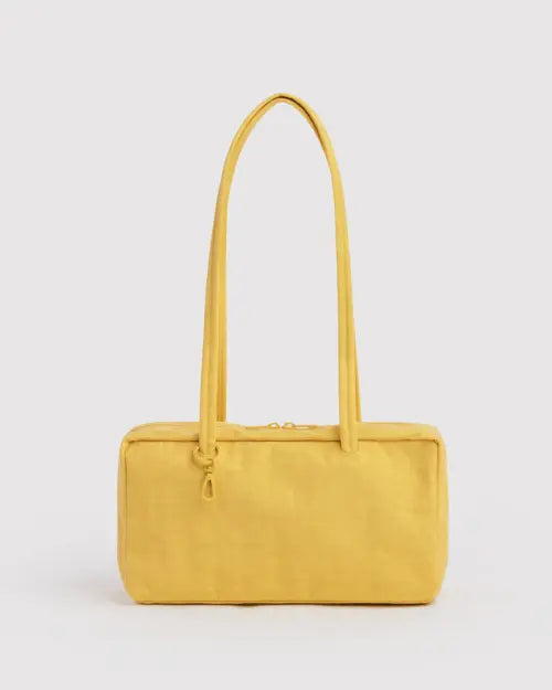 [BAGGU] Nylon Bowler Bag / 나일론 보울러 백 선플라워 숄더백