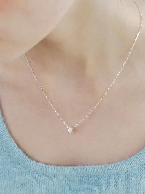 [ENGBROX] [silver925] majestic cubic necklace