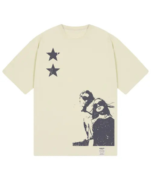[GRAVER] [UNISEX] STAR2 Short Sleeve T-Shirt _ 6 colors / [UNISEX]STAR2 반팔티_6color