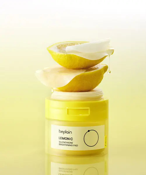 [BEPLAIN] Lemon Tone-Up Lemon Seed Glutathione Whitening Pad 70ea / [레몬톤업] 레몬씨 글루타치온 미백 패드 70매