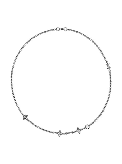 [AXI STUDIO] Edge link chain necklace / 엣지 링크 체인 목걸이
