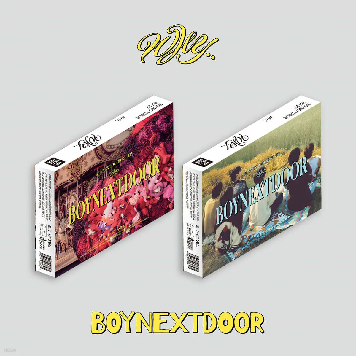 [Boynextdoor] BOYNEXTDOOR - 1st EP 'WHY..' / BOYNEXTDOOR (보이넥스트도어) - 1st EP ‘WHY..’ [2종 SET]