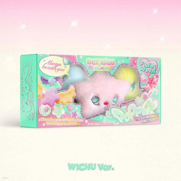 [NCT WISH] NCT WISH - 2nd Mini Album: poppop [WICHU Ver.] (Smart Album) / 엔시티 위시 (NCT WISH) - 미니앨범 2집 : poppop [WICHU Ver.](스마트앨범)
