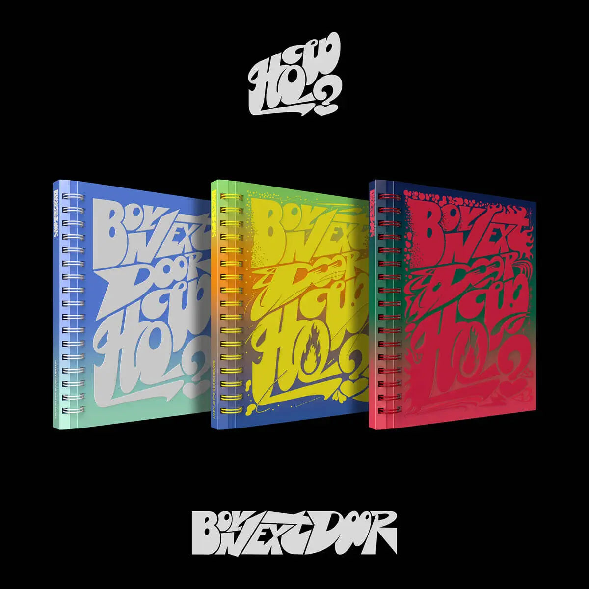 [Boynextdoor] BOYNEXTDOOR 2nd EP [HOW?] (3-Set) / BOYNEXTDOOR (보이넥스트도어) - 2nd EP [HOW?][3종 SET]