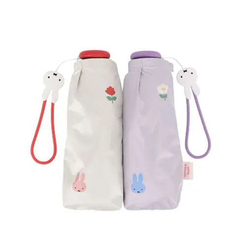 [MIFFY ACC] Miffy Baby 50 Flower Blackout Coating 5-Section Umbrella / 미피 베이비 50 플라워 암막코팅 5단 우산 PUMFU50001