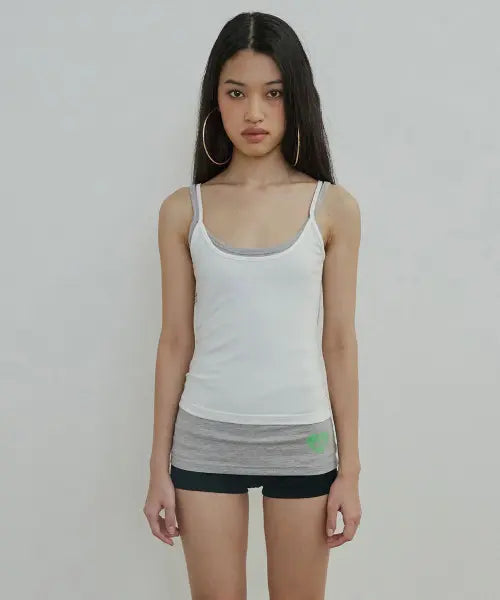 [SCULPTOR] My Go To Sleeveless Top White