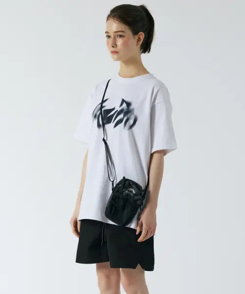 [SANRO] Water Bottle Pocket Sacoche Bag - Black / 워터보틀 포켓 사코슈백 - 블랙