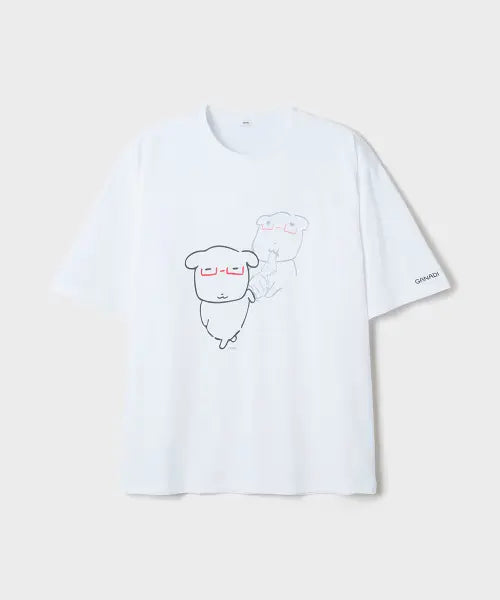 [SPAO] GANAYI Short Sleeve T-shirt (Dark Red) / [가나디] 반팔 티셔츠(DARK RED)_SPRLG25U09