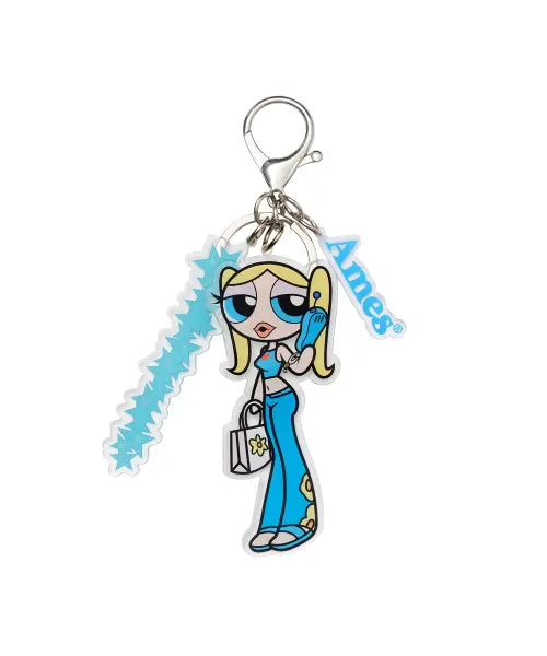 [AMES-WORLDWIDE] PPG ACRYLIC KEYRING BLUE
