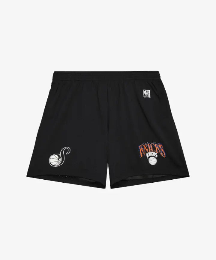 [BTS] [SUGA X NBA] GLITCH SHORTS (KNICKS)