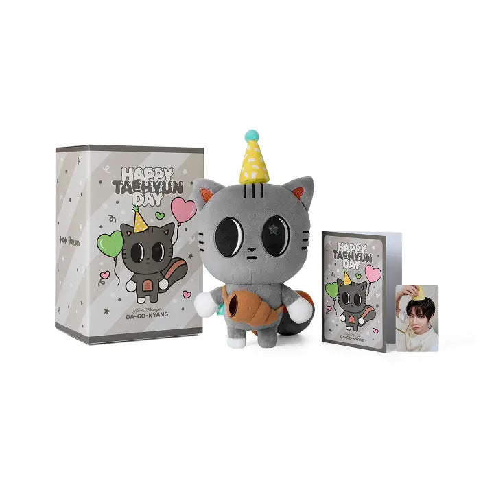 [TOMORROW X TOGETHER] [TAEHYUN] DA-GO-NYANG Plush Set