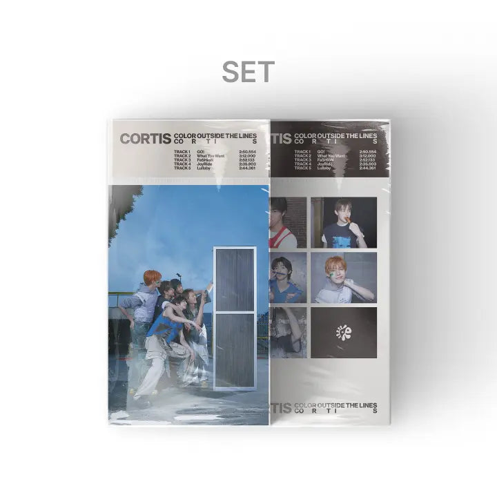 [CORTIS] The 1st EP [COLOR OUTSIDE THE LINES] (Weverse Albums ver.) (Set)