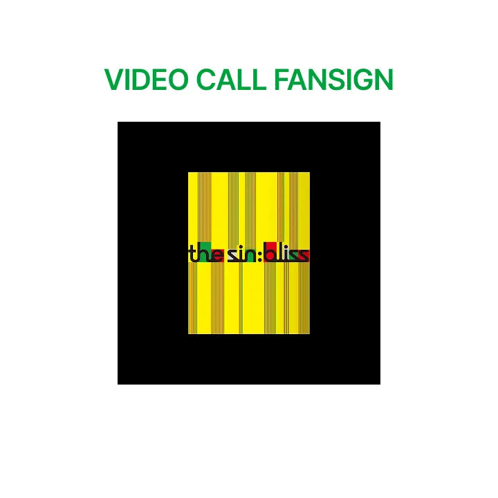 [ENHYPEN] [VIDEO CALL FANSIGN] THE SIN : BLISS (Weverse Albums ver.)