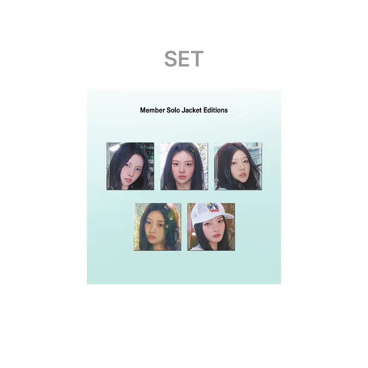[ILLIT] Japan 2nd Single ‘I Got Your Back’ (SOLO EDITION) 5 SET