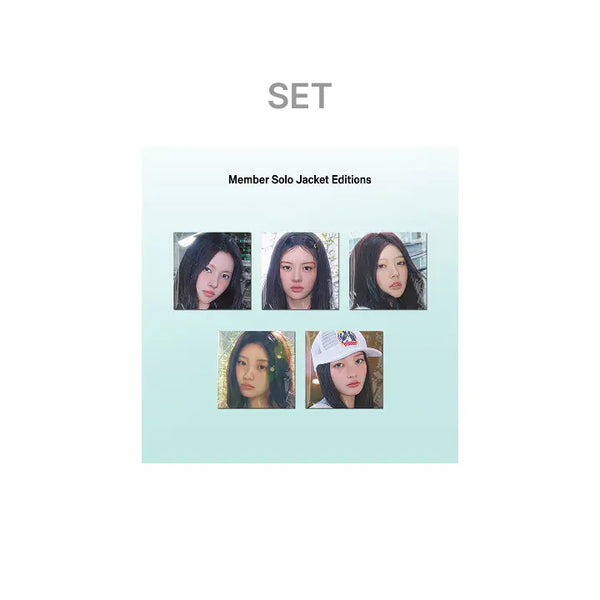 [ILLIT] Japan 2nd Single ‘I Got Your Back’ (SOLO EDITION) 5 SET