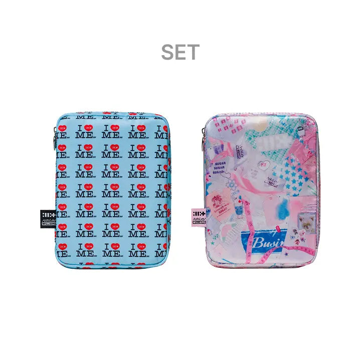 [ILLIT] 1st Single Album 'NOT CUTE ANYMORE' (ILLIT X Ashley Williams Pouch Ver.) (Set)