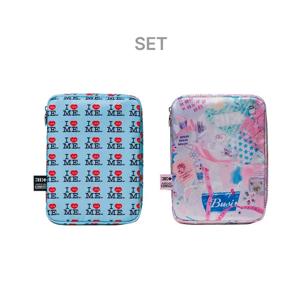 [ILLIT] 1st Single Album 'NOT CUTE ANYMORE' (ILLIT X Ashley Williams Pouch Ver.) (Set)