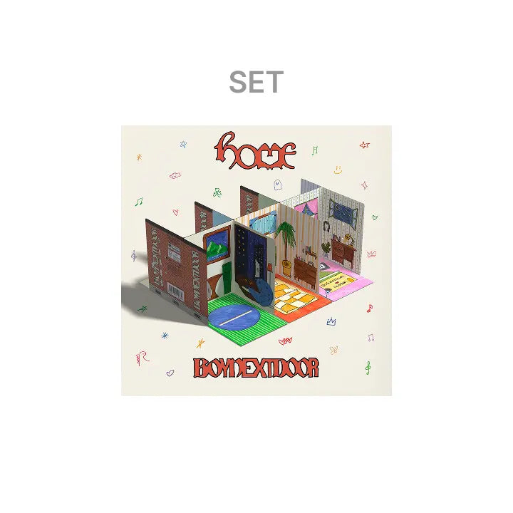 [BOYNEXTDOOR] 1st Studio Album [HOME] (Weverse Albums ver.) (Set)