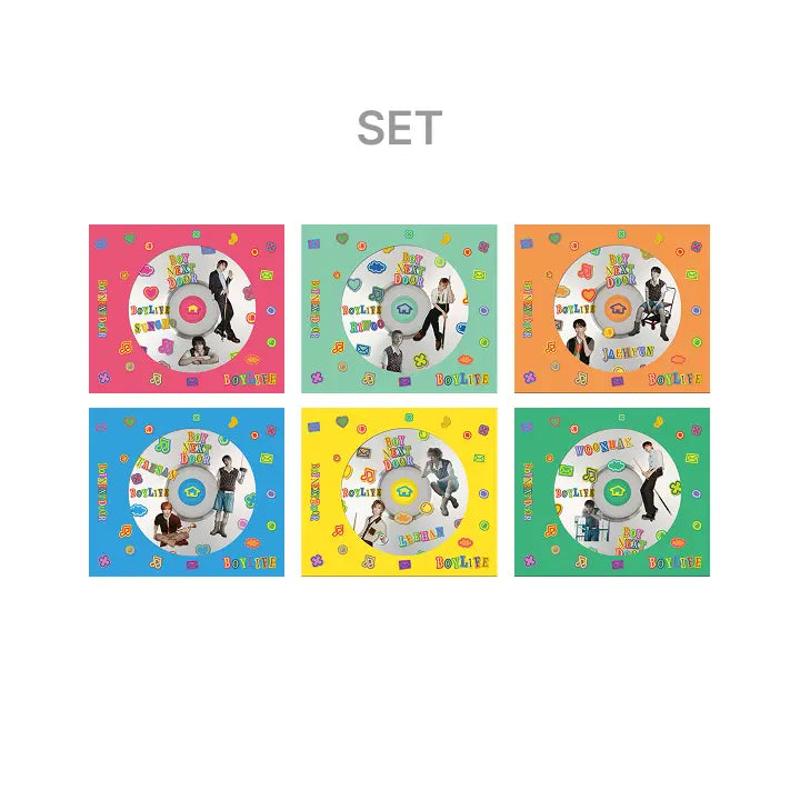 [BOYNEXTDOOR] JAPAN 2nd Single 『BOYLIFE』 6 SET