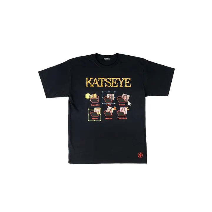 [KATSEYE] S/S T-shirts (Black)