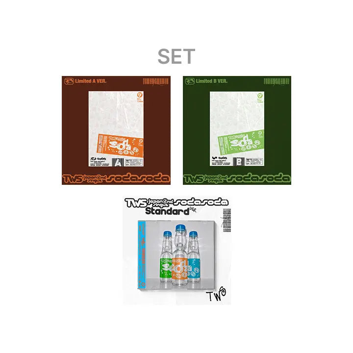 [TWS] Japan 2nd Single「SODA SODA」3 SET