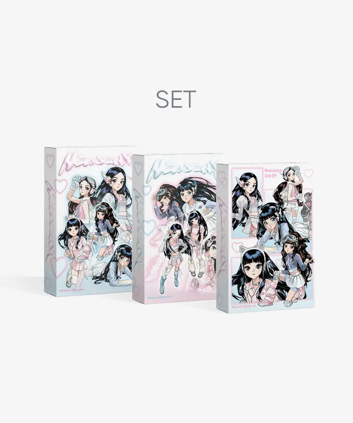 [NewJeans] NewJeans 2nd EP 'Get Up' Weverse Albums ver. (Set)