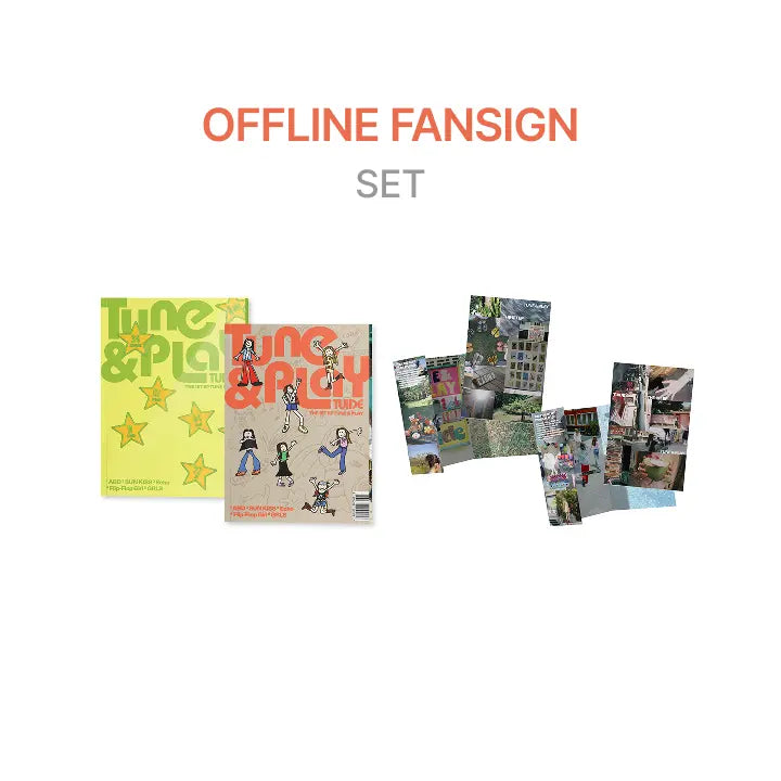 [TUIDE] [OFFLINE FANSIGN] The 1st EP [TUNE & PLAY] (Set) + The 1st EP [TUNE & PLAY] Weverse Albums ver. (Set) Set