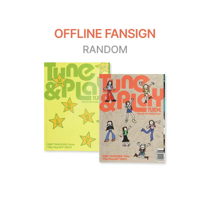 [TUIDE] [OFFLINE FANSIGN] The 1st EP [TUNE & PLAY] (Random)