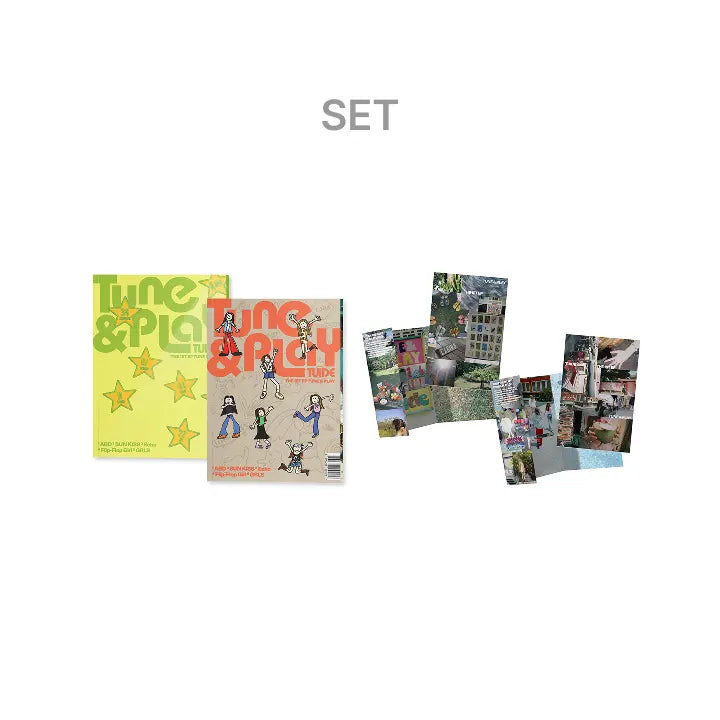 [TUIDE] The 1st EP [TUNE & PLAY] (Set) + The 1st EP [TUNE & PLAY] Weverse Albums ver. (Set) Set