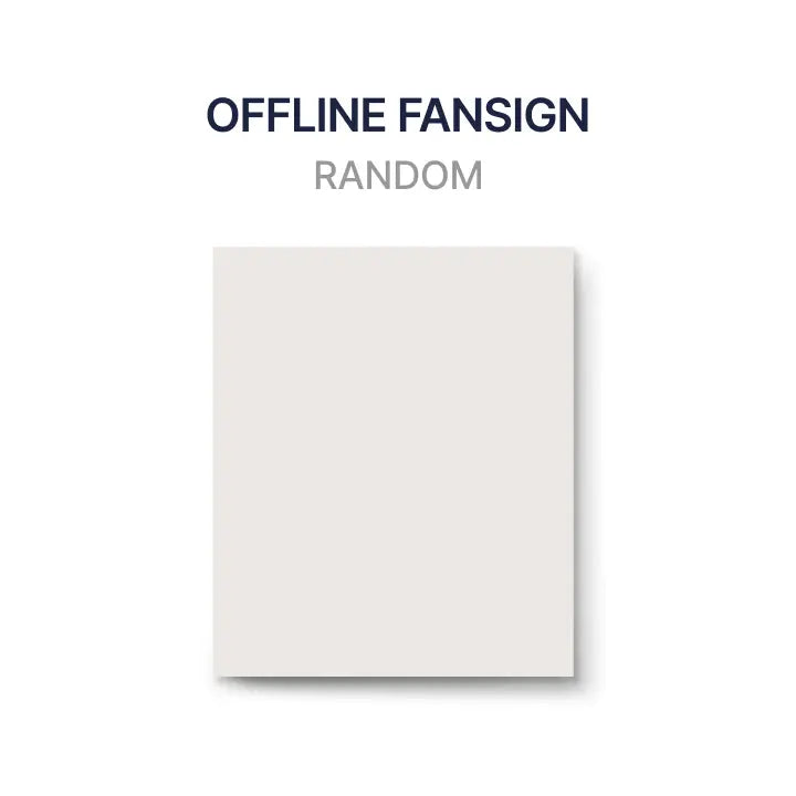 [&TEAM] [OFFLINE FANSIGN] KR 2nd Mini Album 'Mark on Me' - SOLO ver. (Random)
