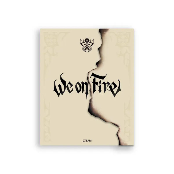 [&TEAM] 3rd EP 『We on Fire』 LIMITED EDITION