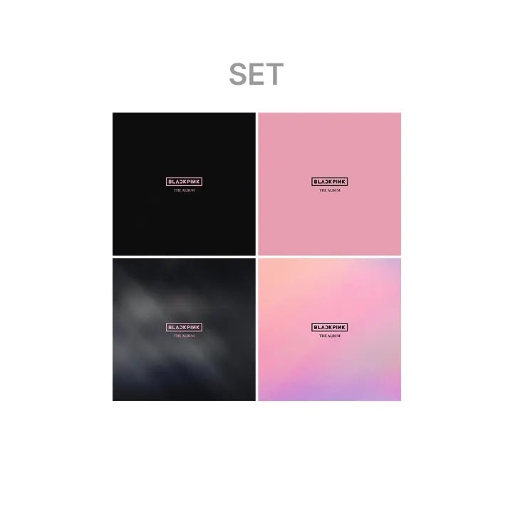 [BLACKPINK] 1st FULL ALBUM [THE ALBUM] Set