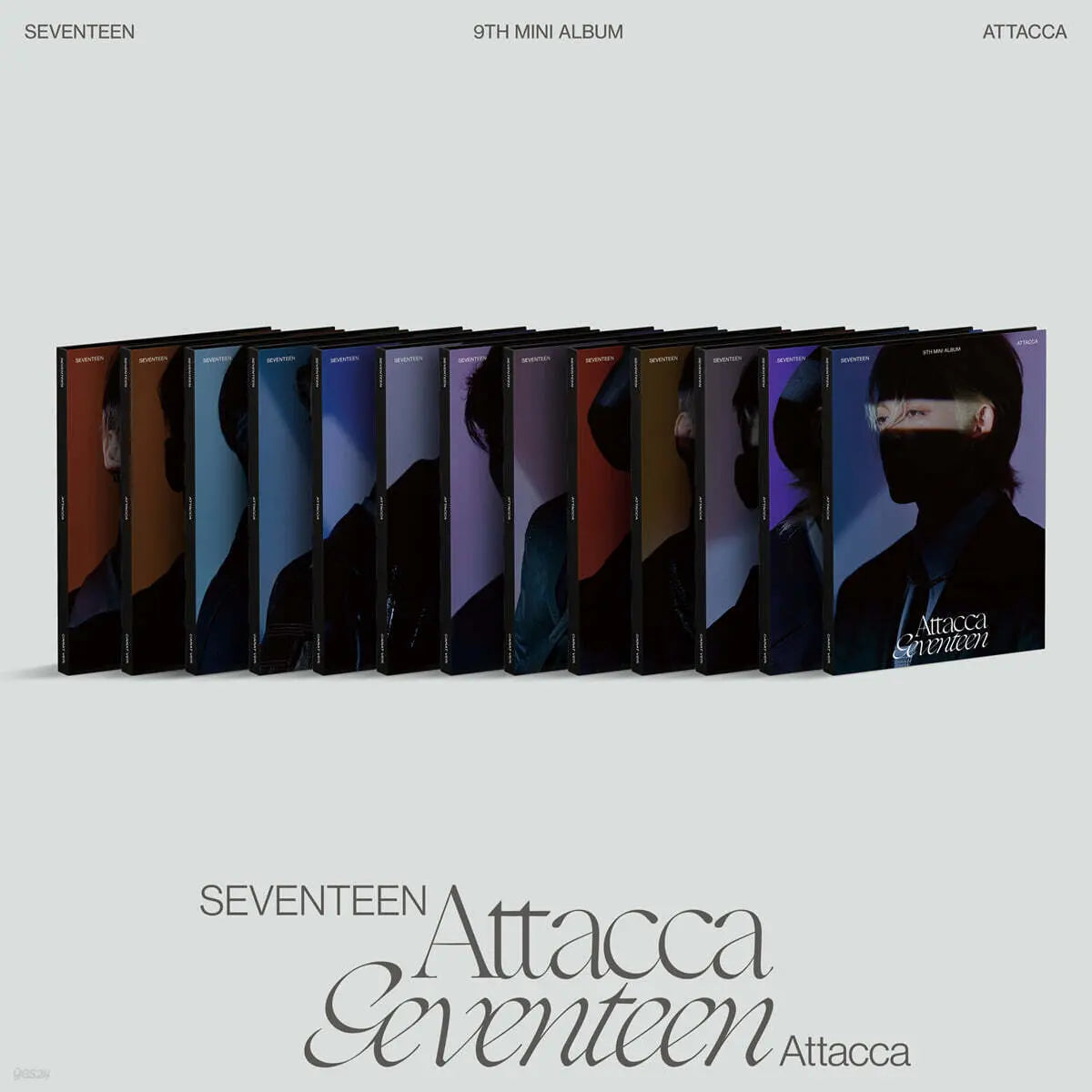 [SEVENTEEN] SEVENTEEN - Mini Album Vol. 9: Attacca [CARAT ver.] / 세븐틴 (SEVENTEEN) - 미니앨범 9집 : Attacca [CARAT ver.][커버 13종 중 1종 랜덤발송]